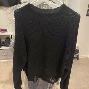 Forever 21 black sweater